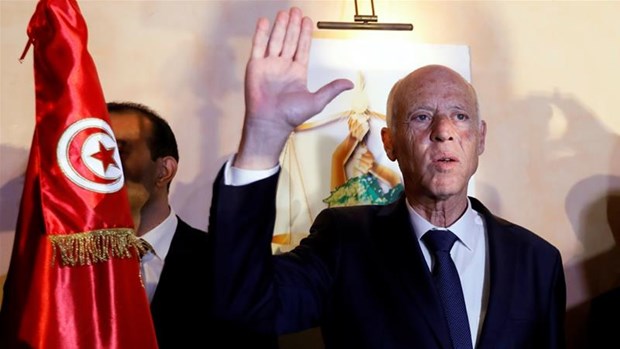 Tân Tổng thống Tunisia tuyên thệ nhậm chức sau chiến thắng bất ngờ