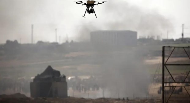 ​Dân quân ở Dải Gaza bắn hạ một máy bay không người lái của Israel