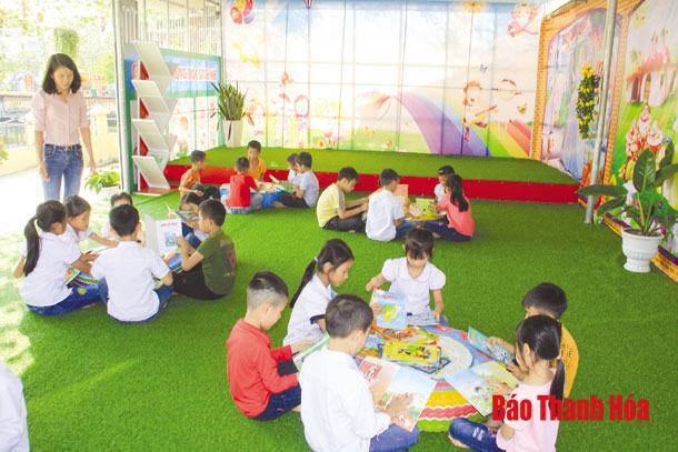 Xây dựng thư viện thân thiện trong trường tiểu học ở huyện Thọ Xuân