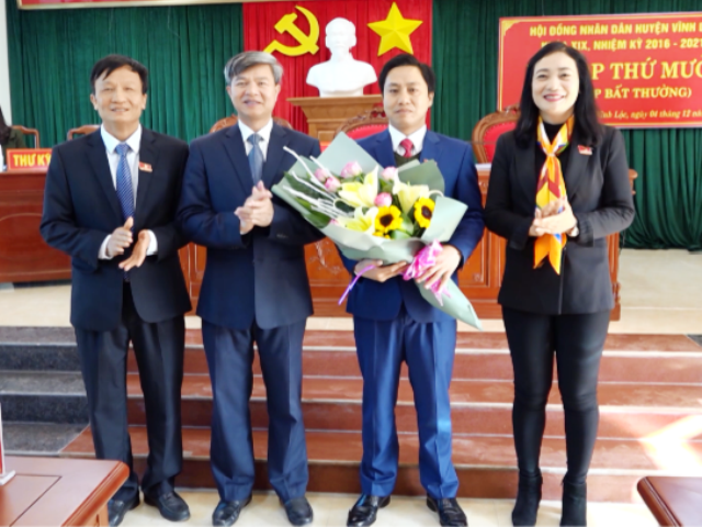 Vĩnh Lộc có tân Phó chủ tịch UBND huyện