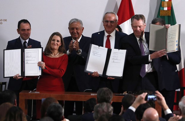 Mỹ, Mexico và Canada chính thức ký kết Hiệp định USMCA