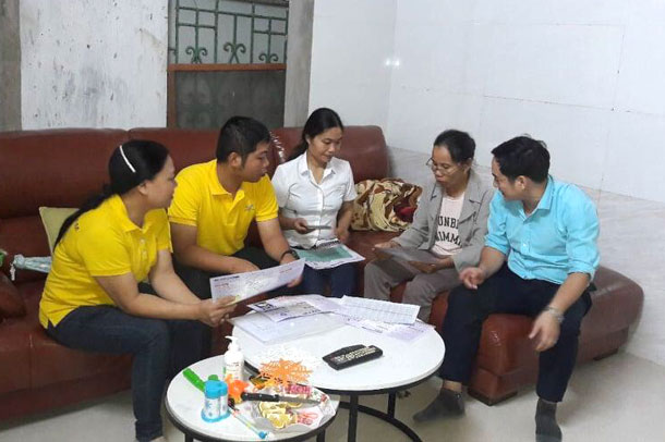 BHXH huyện Thạch Thành phát triển BHXH tự nguyện