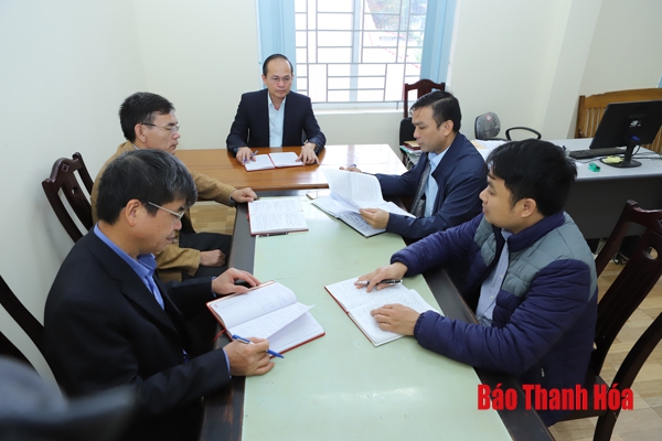 Huyện Thường Xuân tăng cường kiểm tra, giám sát và thi hành kỷ luật Đảng
