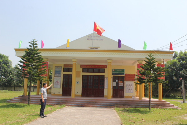 Xã Hà Ninh chú trọng xây dựng thiết chế văn hóa, thể thao