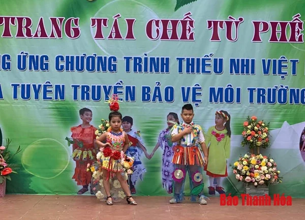 Lan tỏa phong trào nói không với rác thải nhựa trong các trường học