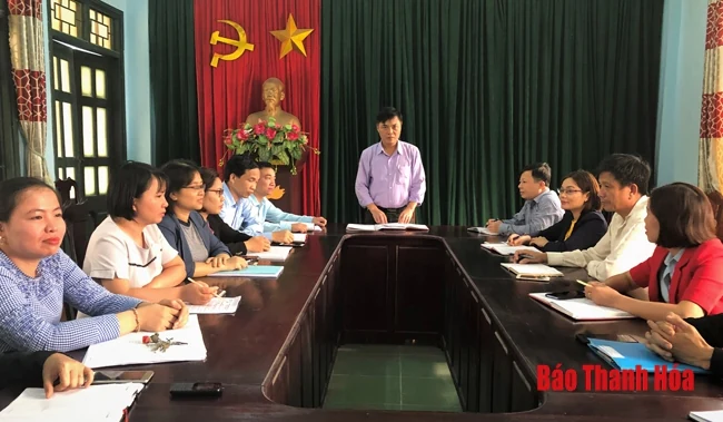 Đảng bộ thị xã Bỉm Sơn chuẩn bị các điều kiện tổ chức đại hội đảng các cấp