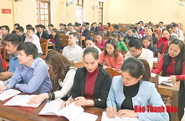 Nâng cao chất lượng đào tạo, bồi dưỡng lý luận chính trị ở huyện Quan Hóa
