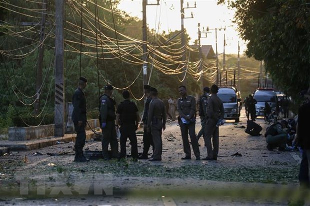Nhiều người bị thương trong vụ nổ bom tại miền Nam Thái Lan