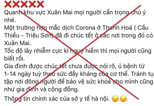 Dịch COVID-19: Người dân nên cảnh giác thông tin thất thiệt trên mạng