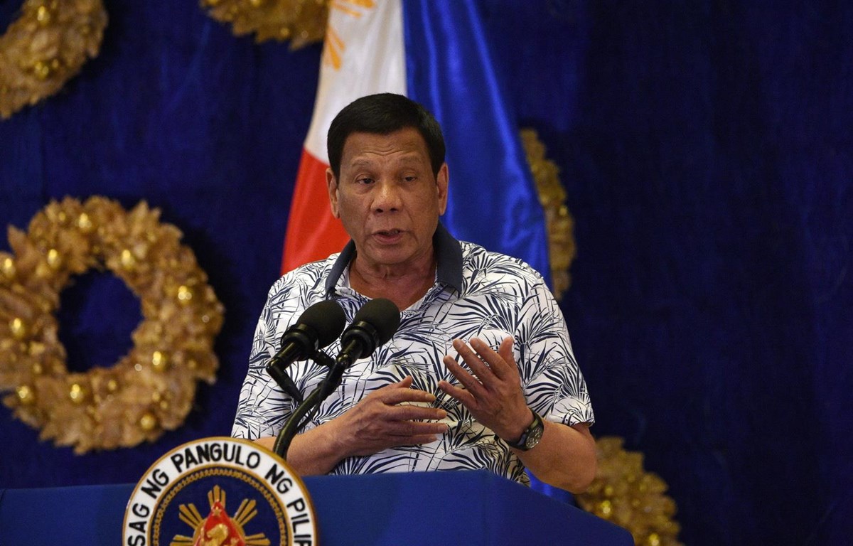 Tổng thống Philippines sẽ được xét nghiệm để đề phòng