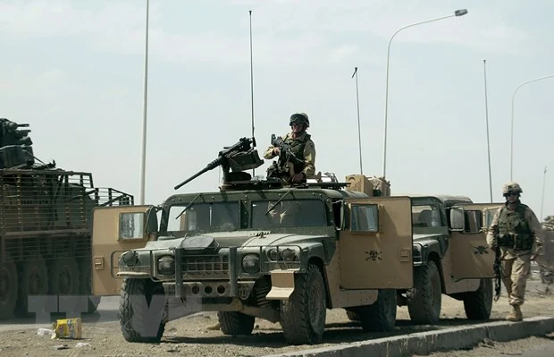 Các lực lượng thuộc liên quân Mỹ bắt đầu rời khỏi căn cứ tại Iraq