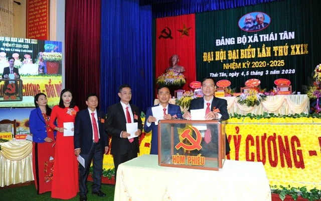 Bầu trực tiếp Bí thư tại Đại hội: Bước tiến dân chủ trong Đảng