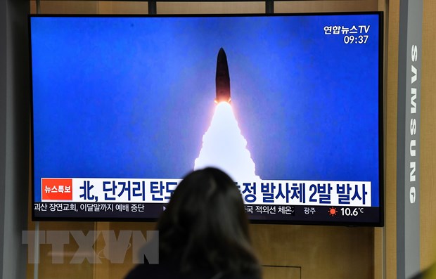 Hàn Quốc, Nhật Bản chỉ trích vụ phóng thử vũ khí mới của Triều Tiên