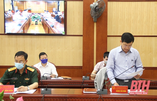 UBND tỉnh Thanh Hóa họp phiên thường kỳ tháng 4: Thực hiện mục tiêu kép trong phòng chống dịch và phát triển kinh tế - xã hội
