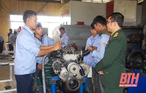 Hiệu quả hướng nghiệp, tư vấn giới thiệu việc làm cho bộ đội xuất ngũ