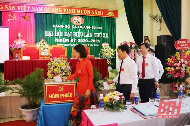 Đại hội Đảng bộ xã Quang Trung, thị xã Bỉm Sơn
