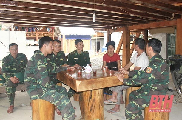 Đồn Biên phòng Cửa khẩu quốc tế Na Mèo tuyên truyền giáo dục pháp luật cho Nhân dân