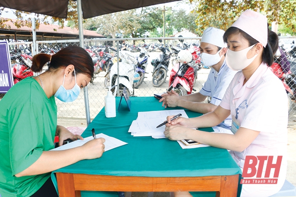 Bệnh viện Đa khoa khu vực Ngọc Lặc bảo đảm công tác khám, chữa bệnh và phòng chống dịch