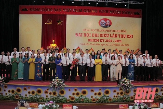 Đồng chí Lê Anh Xuân tái đắc cử Bí thư Thành ủy TP Thanh Hóa, nhiệm kỳ 2020-2025