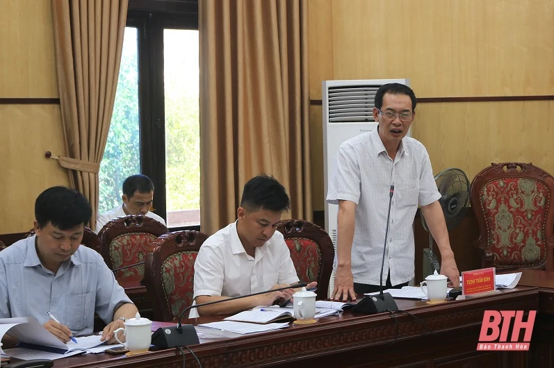 Ban Thường vụ Tỉnh ủy Thanh Hóa duyệt nội dung Đại hội đại biểu Đảng bộ huyện Hoằng Hóa lần thứ XXVII