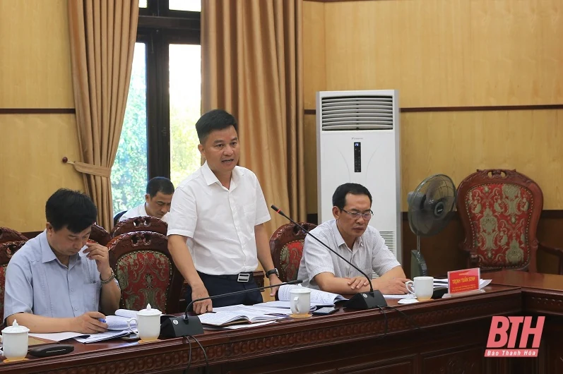 Ban Thường vụ Tỉnh ủy Thanh Hóa duyệt nội dung Đại hội đại biểu Đảng bộ huyện Hoằng Hóa lần thứ XXVII