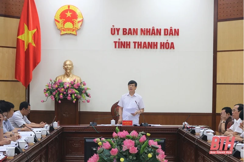 Ban Thường vụ Tỉnh ủy Thanh Hóa duyệt nội dung Đại hội đại biểu Đảng bộ huyện Hoằng Hóa lần thứ XXVII