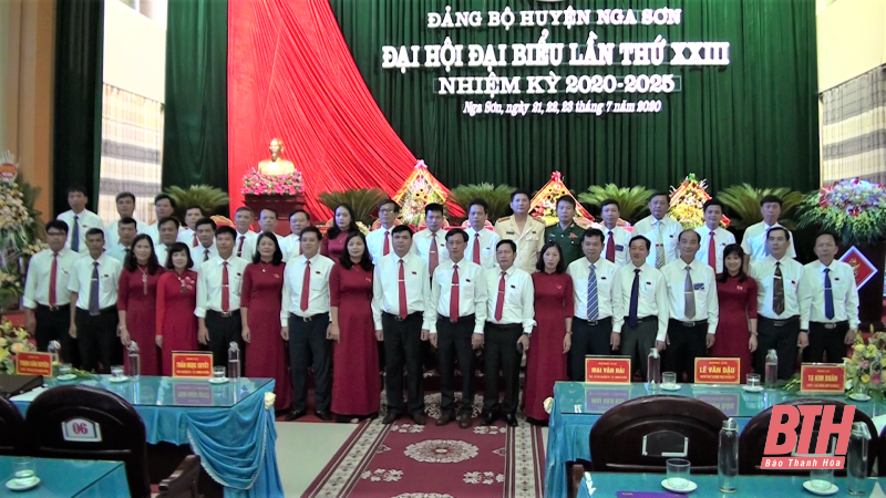 Đồng chí Mai Văn Hải tái đắc cử Bí thư Huyện ủy Nga Sơn