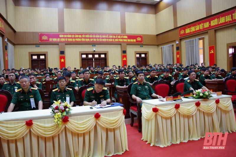 Bộ CHQS tỉnh Thanh Hóa phát động thi đua cao điểm “Dân chủ, đoàn kết, trí tuệ, quyết thắng”