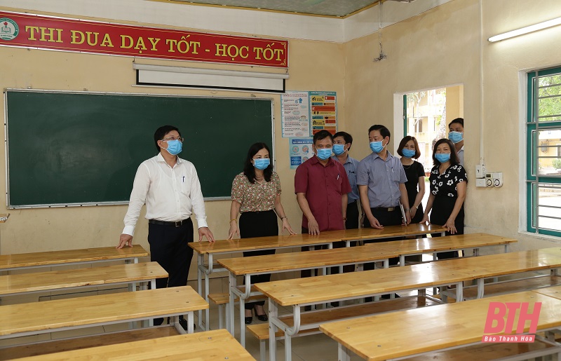 Thanh Hoá: Chuẩn bị tốt các điều kiện phòng, chống dịch, sẵn sàng cho Kỳ thi tốt nghiệp THPT năm 2020
