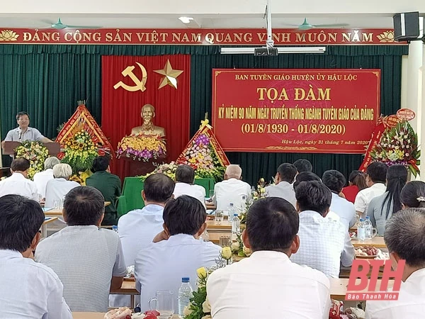 Công tác tuyên giáo Hậu Lộc góp phần ổn định chính trị, phát triển kinh tế - xã hội
