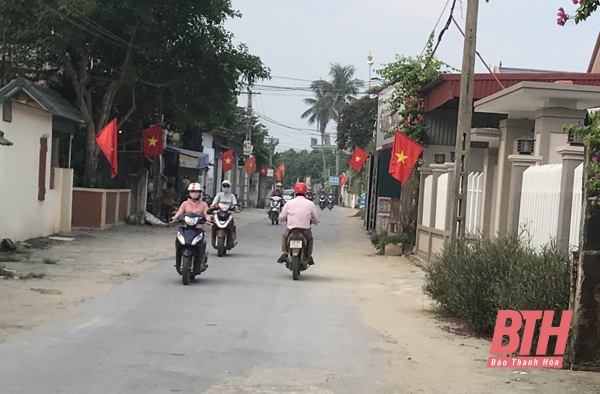 Hiệu quả trong xây dựng thôn văn hóa ở huyện Quảng Xương