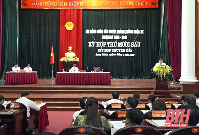 HĐND huyện Quảng Xương đổi mới chất lượng hoạt động