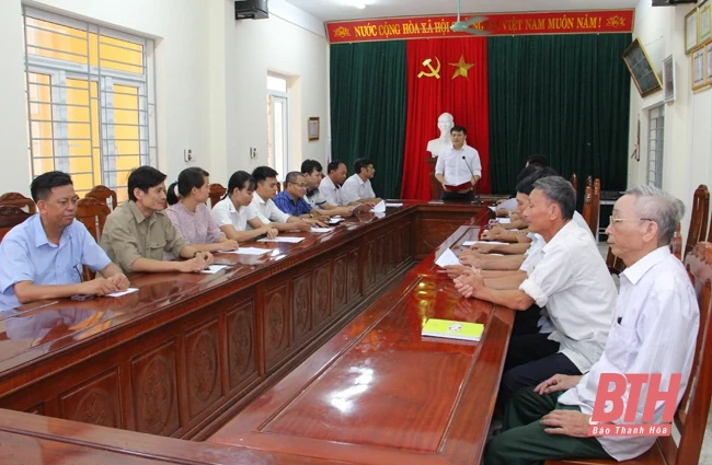 Đảng bộ xã Thiệu Vũ chú trọng công tác xây dựng Đảng