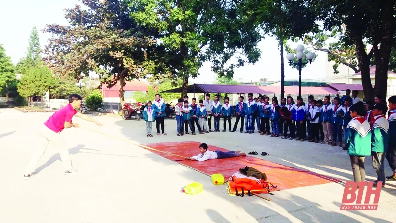 Huyện Hà Trung tăng cường các giải pháp phòng, chống đuối nước trẻ em