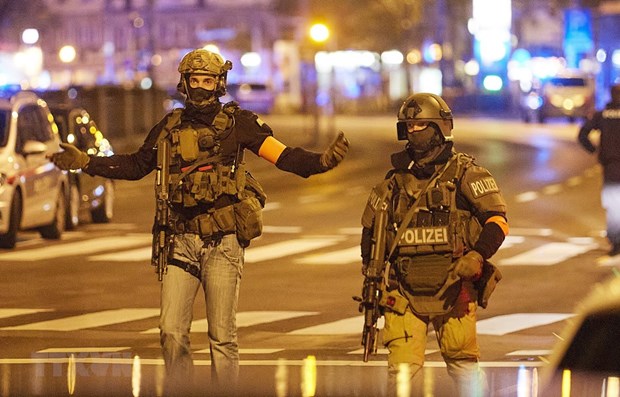 Áo: Thêm 2 nghi can trong vụ xả súng ở thủ đô Vienna bị bắt giữ