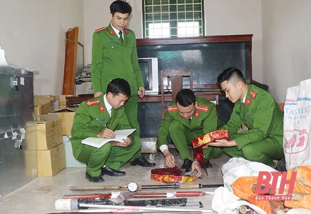 Ngăn chặn hoạt động mua bán, tàng trữ, vận chuyển trái phép pháo, vật liệu nổ
