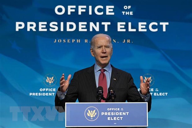 Tổng thống đắc cử Joe Biden cam kết gói hỗ trợ kinh tế 1.900 tỷ USD