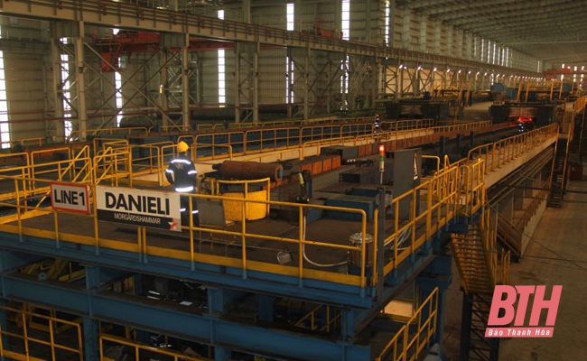 Nhà máy luyện cán thép Nghi Sơn nộp ngân sách Nhà nước hơn 800 tỷ đồng