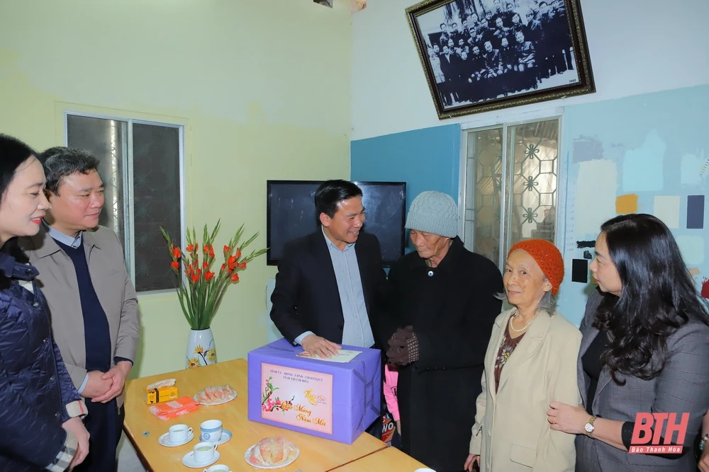 Thành phố Thanh Hóa quan tâm chăm lo đời sống Nhân dân, để mọi người được đón Tết vui vẻ, đầm ấm