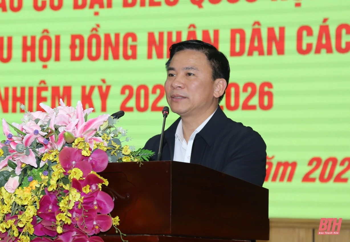 Triển khai công tác bầu cử đại biểu Quốc hội khóa XV và bầu cử đại biểu HĐND các cấp nhiệm kỳ 2021- 2026