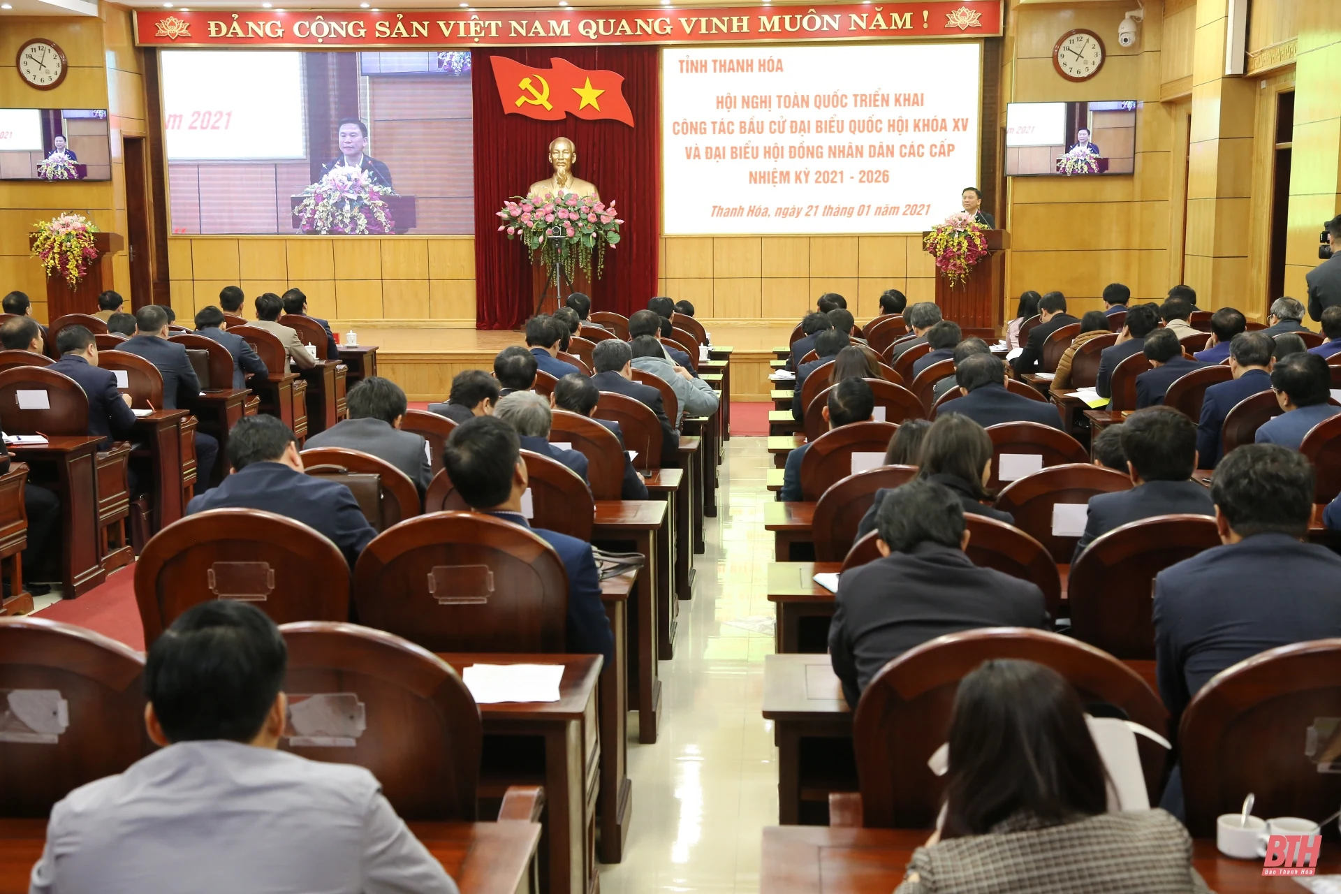 Triển khai công tác bầu cử đại biểu Quốc hội khóa XV và bầu cử đại biểu HĐND các cấp nhiệm kỳ 2021- 2026