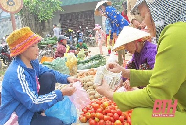 Chợ quê ngày tết