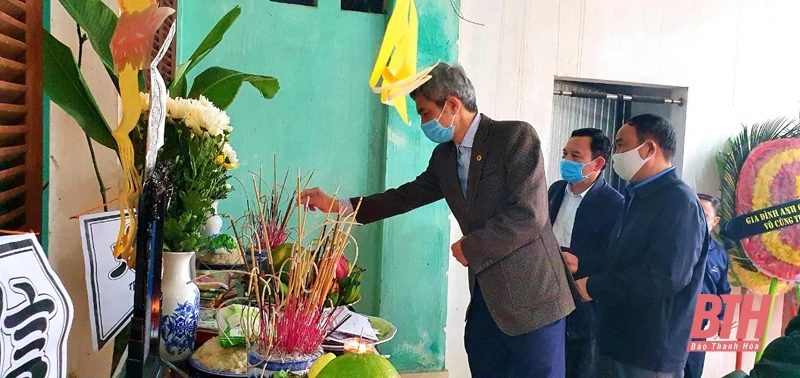 Thanh Hoá thăm hỏi, hỗ trợ gia đình nạn nhân trong vụ hỏa hoạn tại Hà Nội
