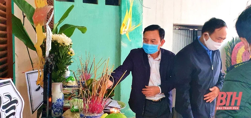 Thanh Hoá thăm hỏi, hỗ trợ gia đình nạn nhân trong vụ hỏa hoạn tại Hà Nội