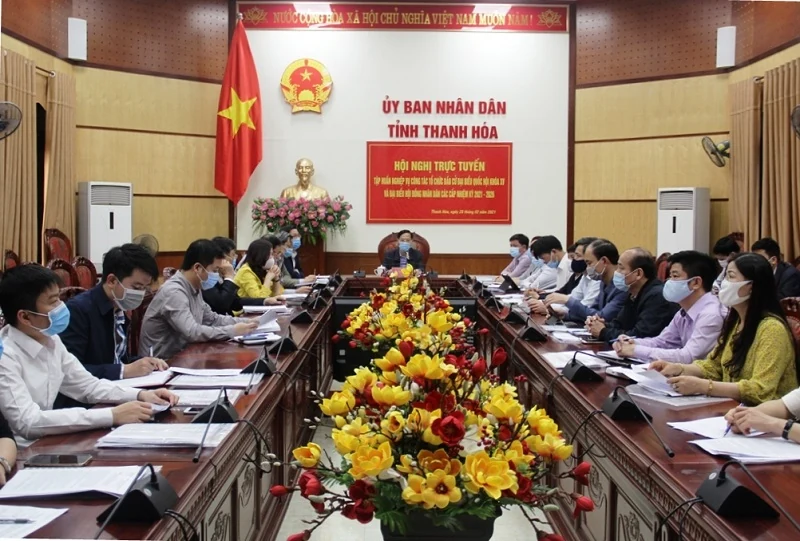 Tập huấn nghiệp vụ công tác tổ chức bầu cử Đại biểu Quốc hội khóa XV và đại biểu HĐND các cấp nhiệm kỳ 2021-2026