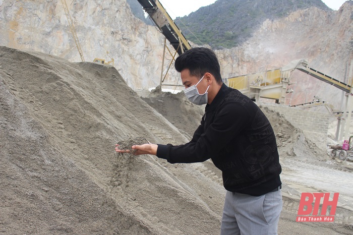Vật liệu mới từ cát nghiền thay thế cho cát, sỏi tự nhiên
