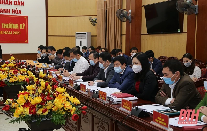 Thảo luận, cho ý kiến vào một số chương trình, kế hoạch phát triển kinh tế - xã hội tỉnh Thanh Hóa giai đoạn 2021-2025