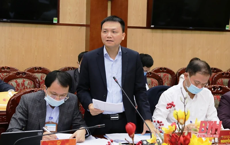 Thảo luận, cho ý kiến vào một số chương trình, kế hoạch phát triển kinh tế - xã hội tỉnh Thanh Hóa giai đoạn 2021-2025