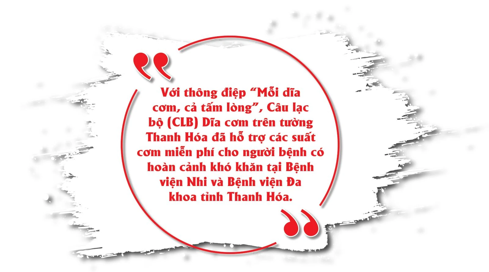 [E-Magazine] - Mỗi dĩa cơm, cả tấm lòng