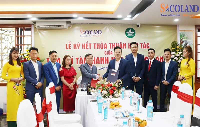 Sacoland và Tâm Trí Tài Thanh Hóa ký kết hợp tác chiến lược